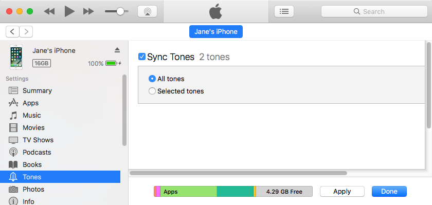 How to Sync Ringtones to iPhone