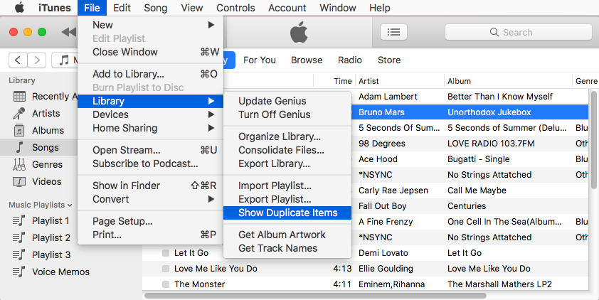 How to Find Duplicate Items in iTunes 12.5