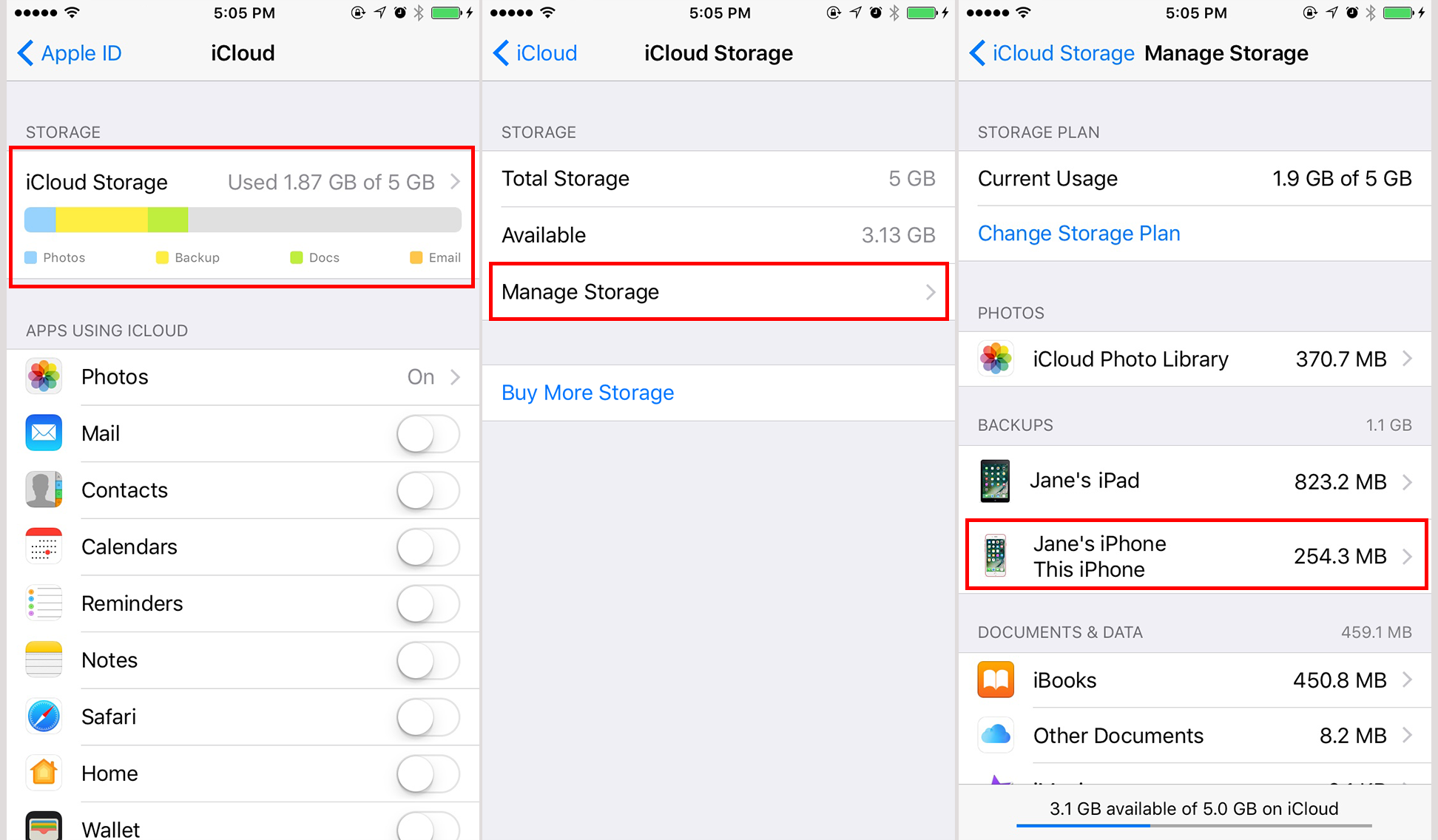 How to Check iCloud Backups