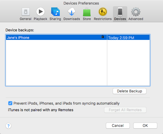 How to Check iTunes Backup