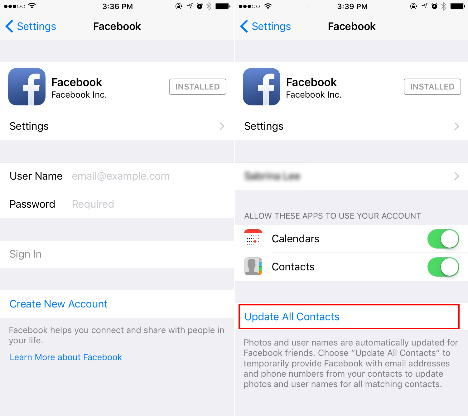 How to Sync Facebook Contacts with iPhone 7