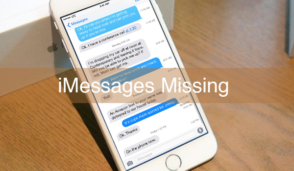 iMessages Disappearing After iOS Update? How to Fix