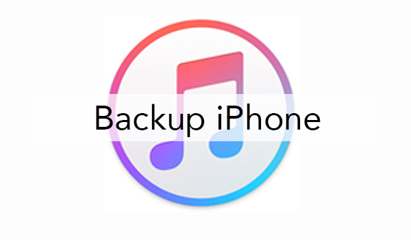 How to Backup iPhone 7/iPhone 8/iPhone 8 Plus/iPhone X with iTunes