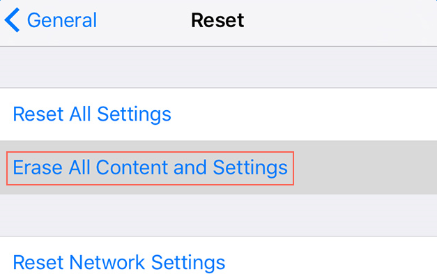 Fix iOS 11 slow on iPhone iPad - erase all content and settings