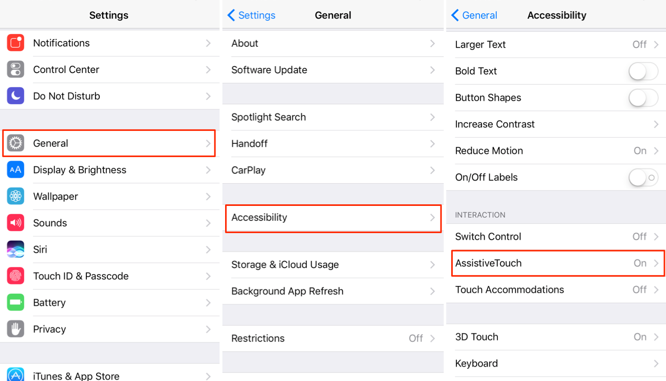 How to Turn On/Off AssistiveTouch on iPhone