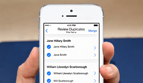 Merge and Remove Duplicate Contacts on iPhone
