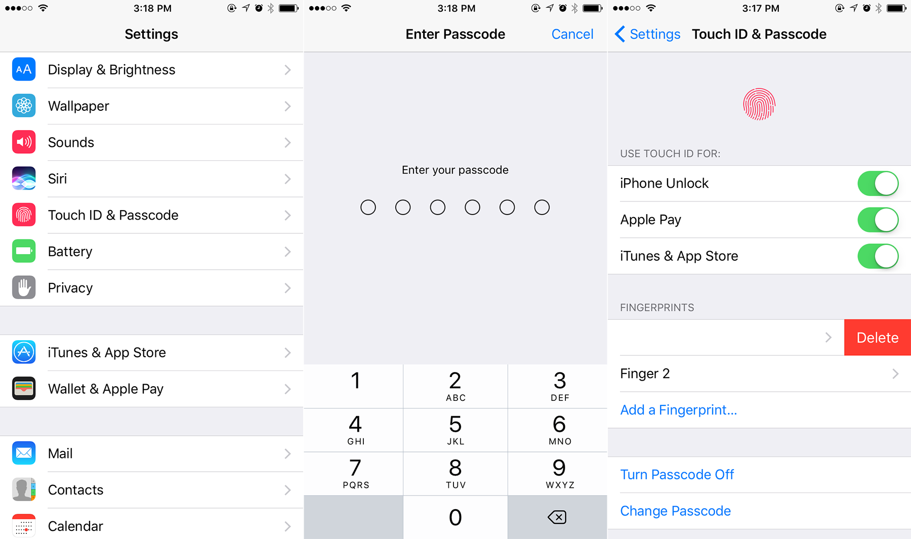 How to Fix iPhone Touch ID not working in iOS 10.3