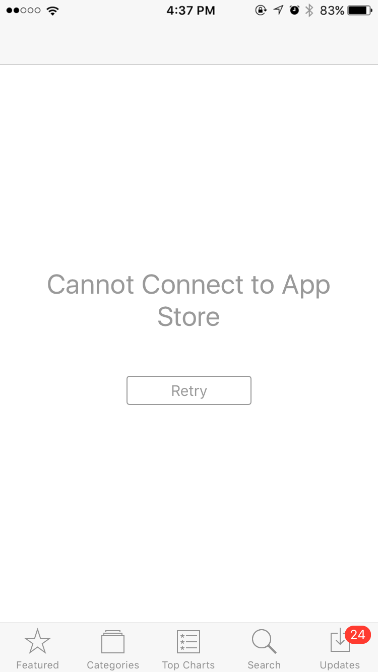 How to Fix App Store Not Working on iPhone 7/6s/SE/6/5s/5