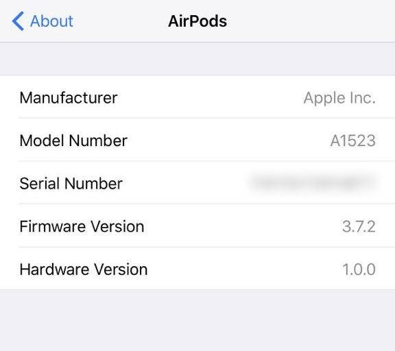 How to Check AirPods Firmware Version
