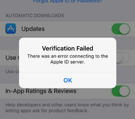 An Error Connecting to the Apple ID Server? Here’s How to Fix It