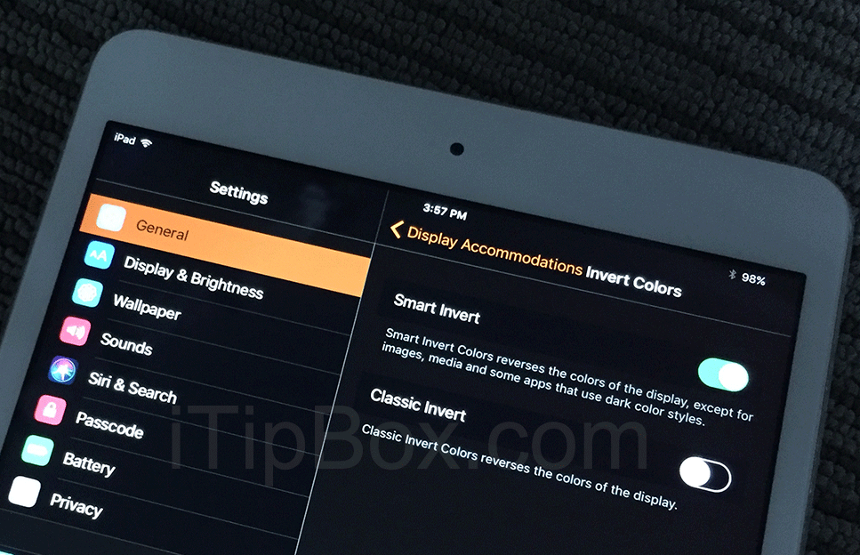 How to Enable Smart Invert in iOS 11 on iPhone iPad