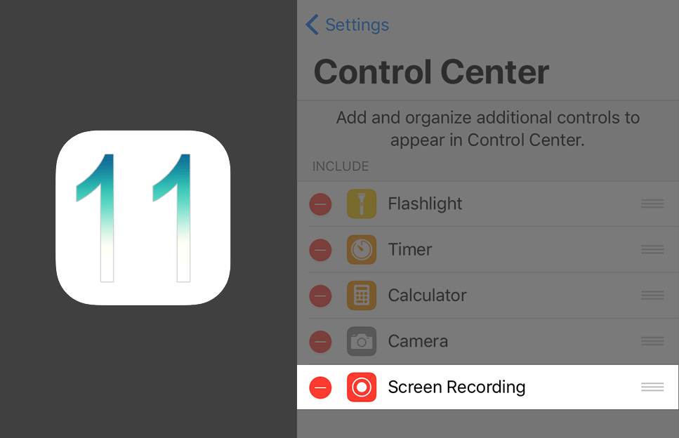 iOS 11 Screen Recording