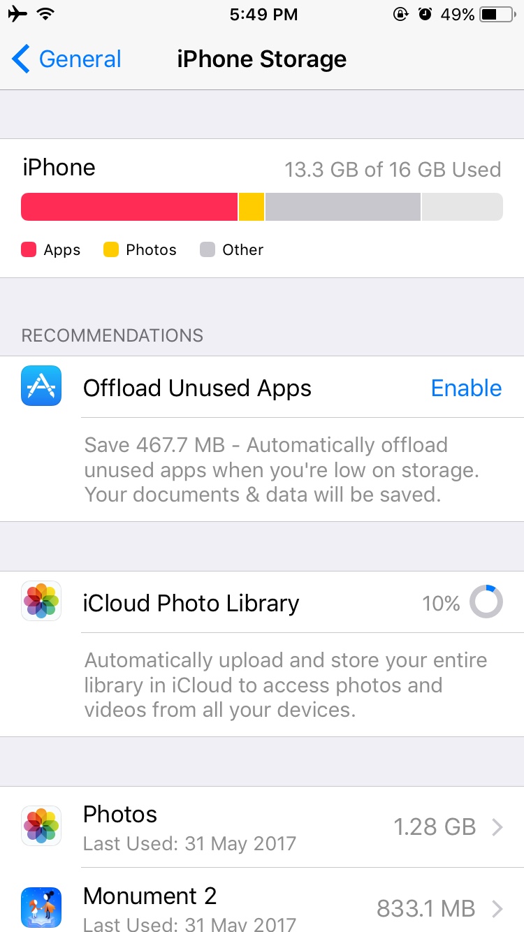 iOS 11 Tricks & Tips: Free up Your iPhone Storage With Personalized Recommendations
