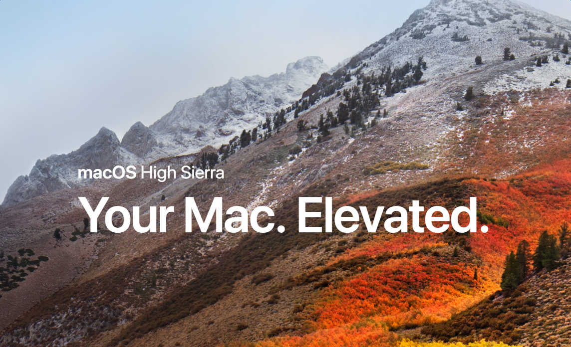 macOS High Sierra (Version 10.13)