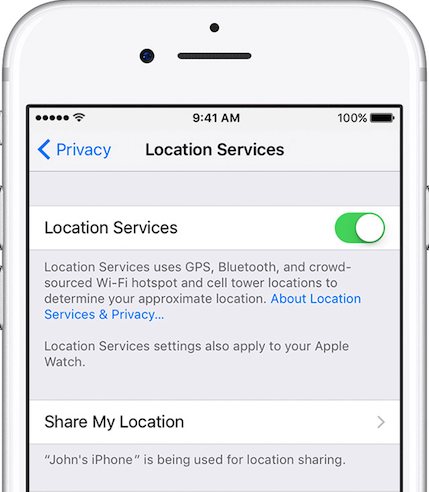 Fix iPhone Overheating - Disable Location Services