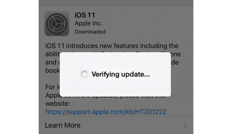 iPhone Stuck on Verifying Update to New iOS? How to Fix