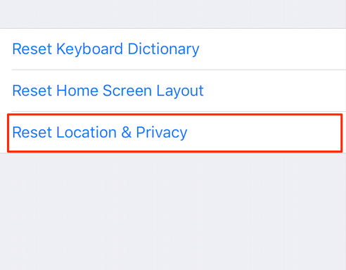 Fix iPhone GPS Won't Work - Reset Location & Privacy