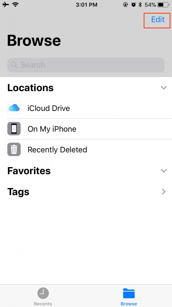 How to Add Dropbox or Other Cloud Storage Services to Files App in iOS 11