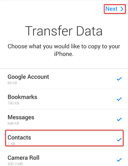 How to Transfer Messages from Android to iPhone 8/8 Plus