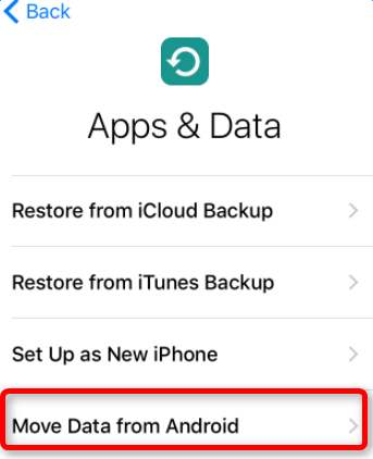 How to transfer messages from Android to iPhone - Move to iOS app