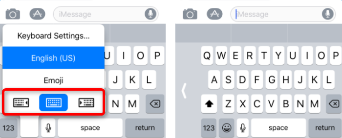 How to use iOS 11 one-handed keyboard mode on iPhone