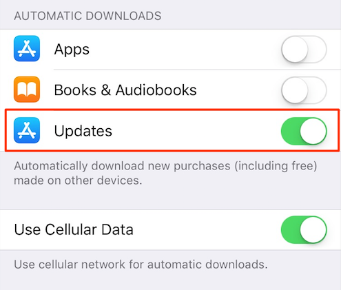 How to Fix Apps Not Automatically Updating in iOS 11