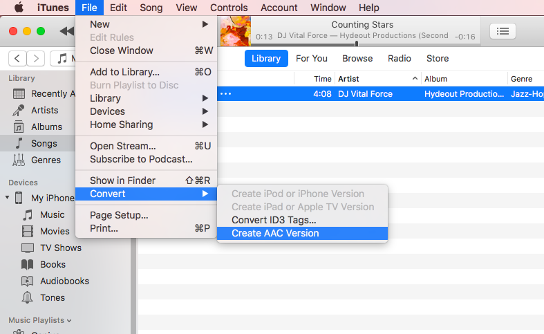 Create Ringtones Using iTunes 12.7