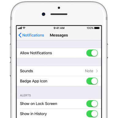 How to Fix iOS 11 Text Message Notifications Not Working