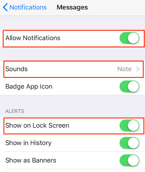 Fix No Sound for Text Messages on iPhone