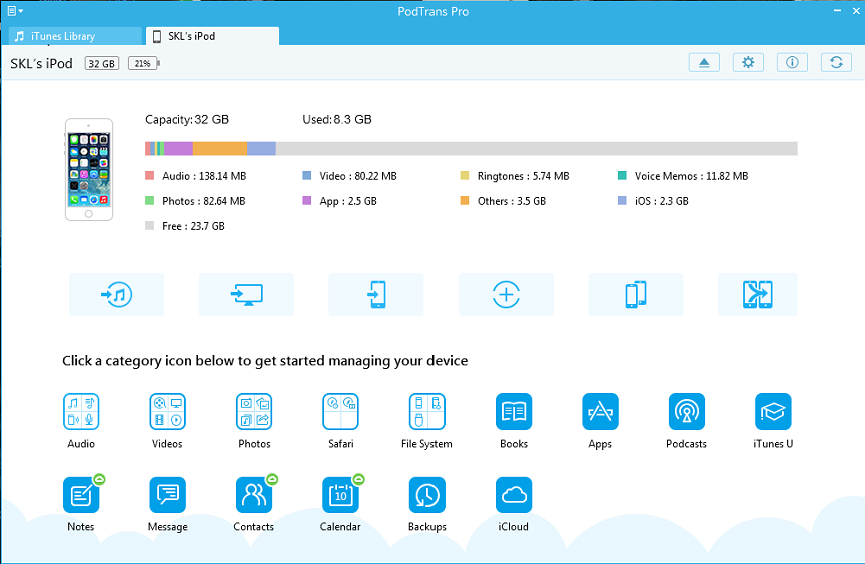 Podtrans Pro review-step 1