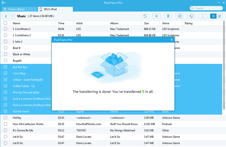 Podtrans Pro review-step 5