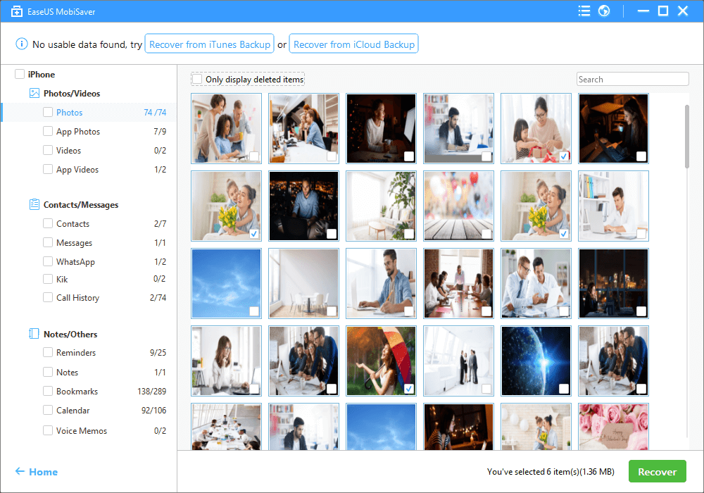 Recover Deleted Files from iPhone with EaseUS MobiSaver Crack -3