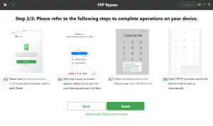 Follow the Instructions to Complete Corresponding Settings.